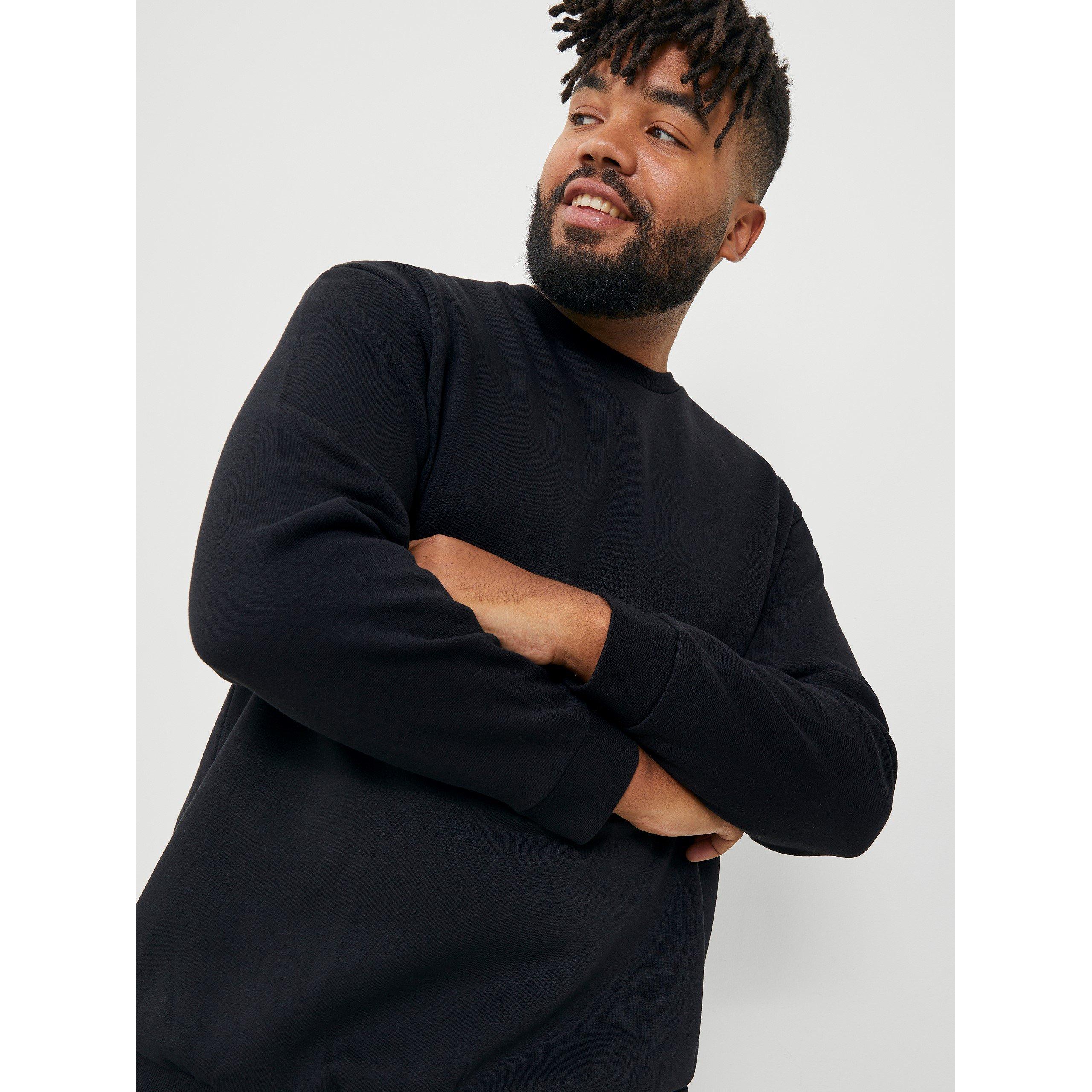Jack and Jones Jack Bradley Crew Sweater Mens Plus Size