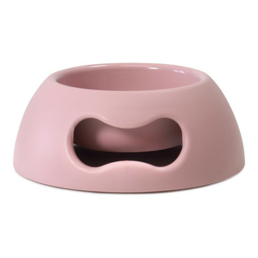 Mangeoire pour chiens pappy rose polypropylène (ø 30 cm)