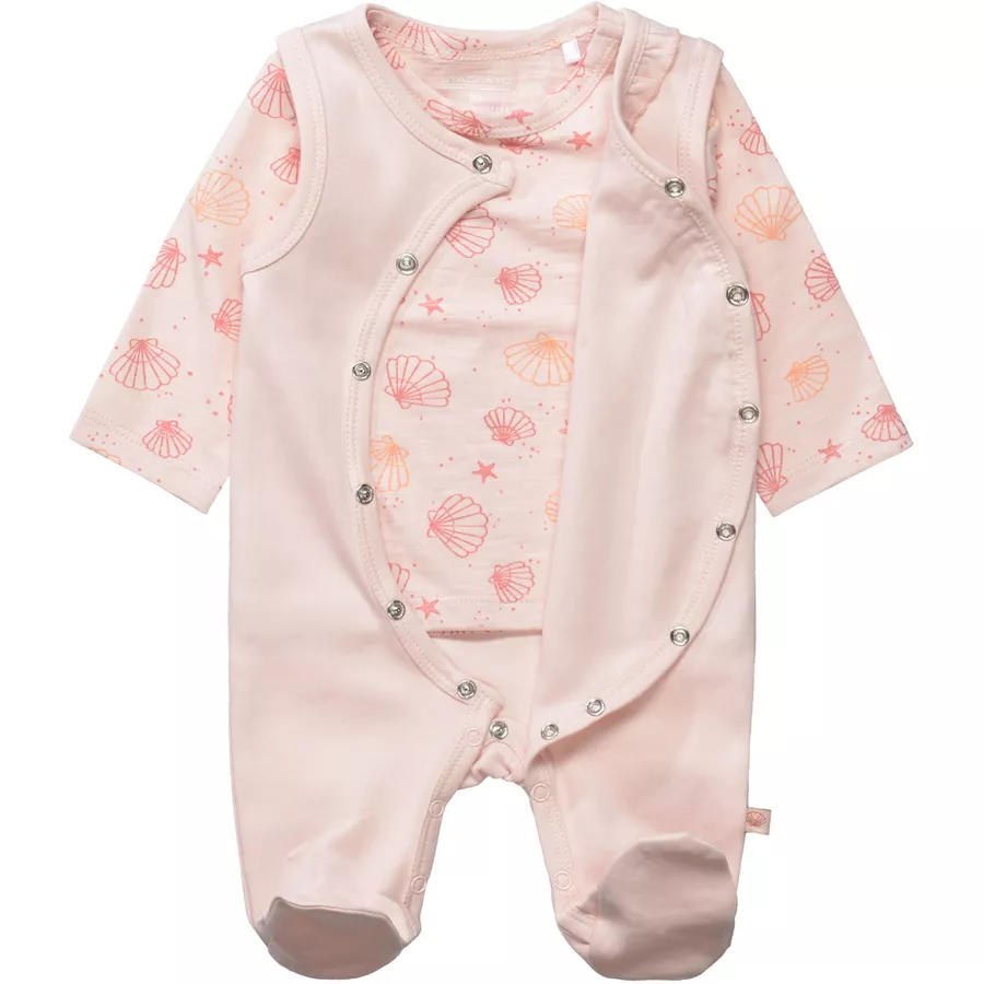 STACCATO Strampler+Shirt pearl rose