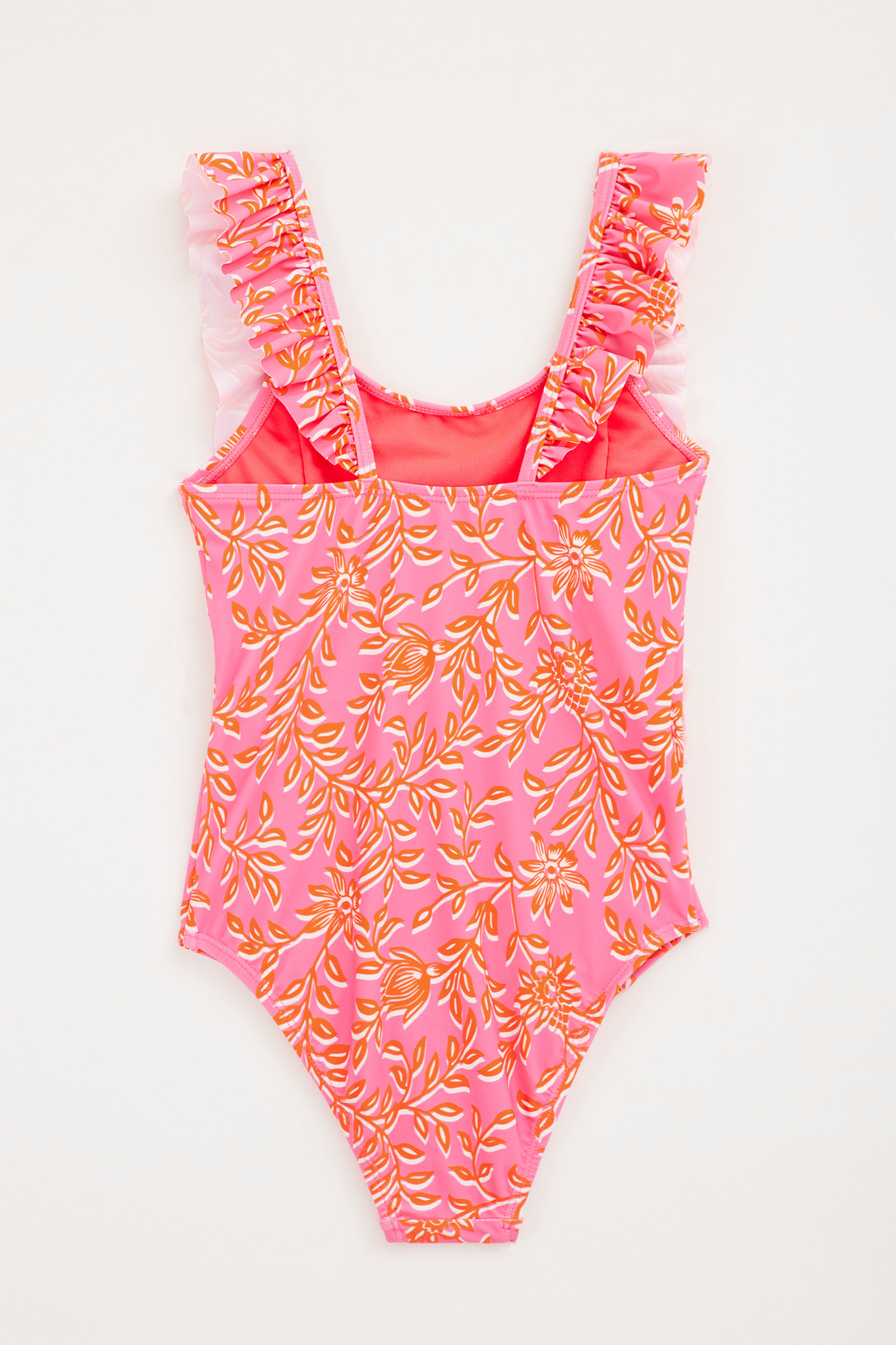 Meisjes badpak met dessin WE Fashion Lichtroze