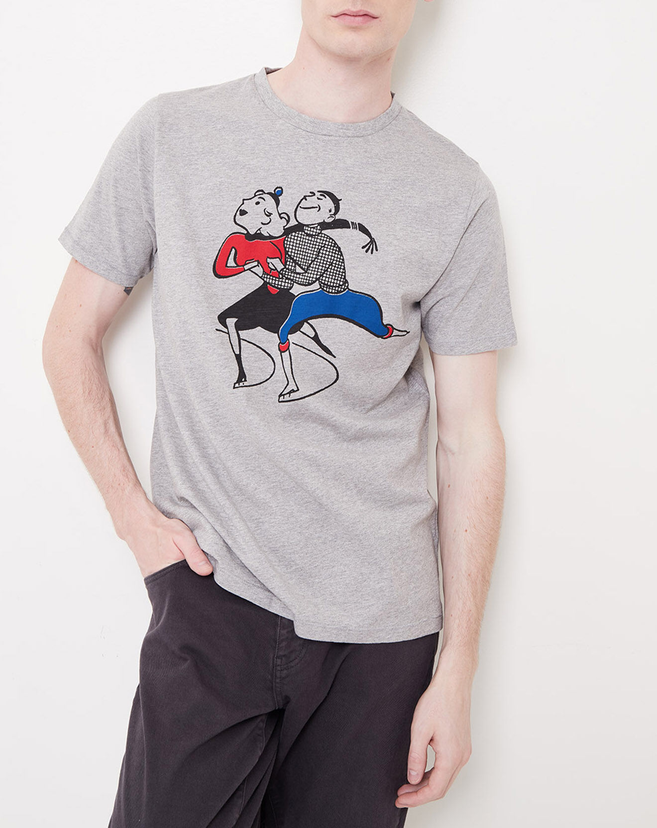 Hartford T-Shirt Duo gris