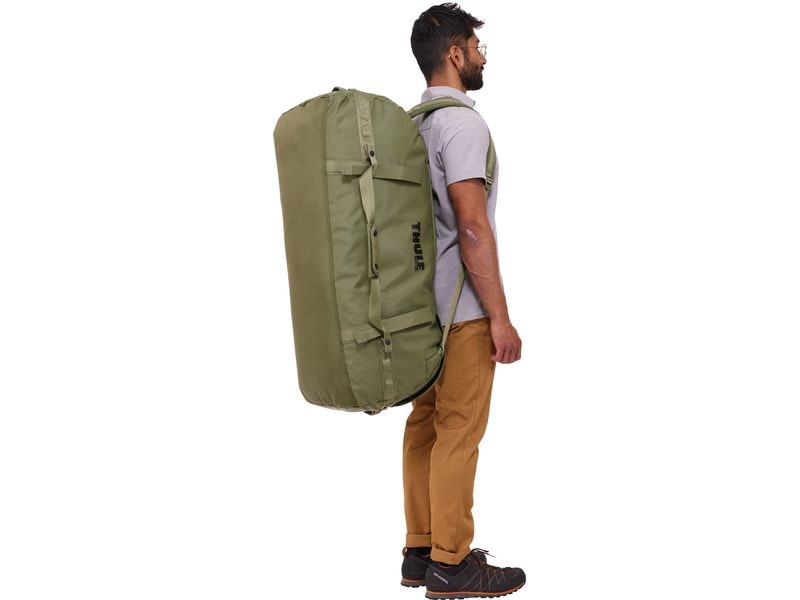 Thule Duffle Bag Chasm 130 l, Olivine Reisetasche und Rucksack in einem