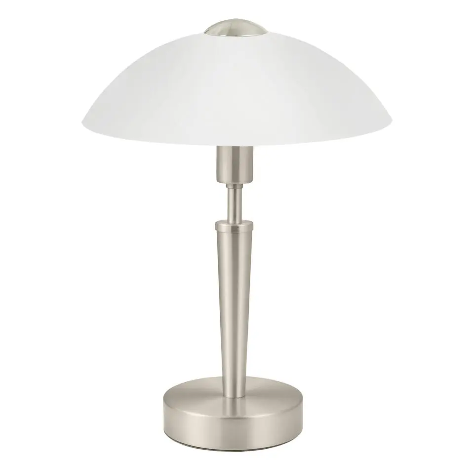 EGLO Solo 1 Tafellamp - E14 - 35 cm - Grijs/Wit