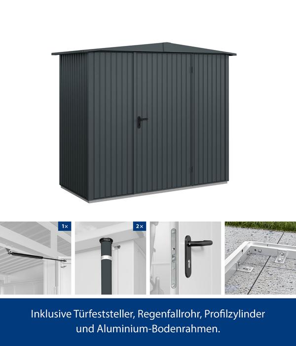 Hörmann Berry-Gerätehaus Classic-S Typ 1,