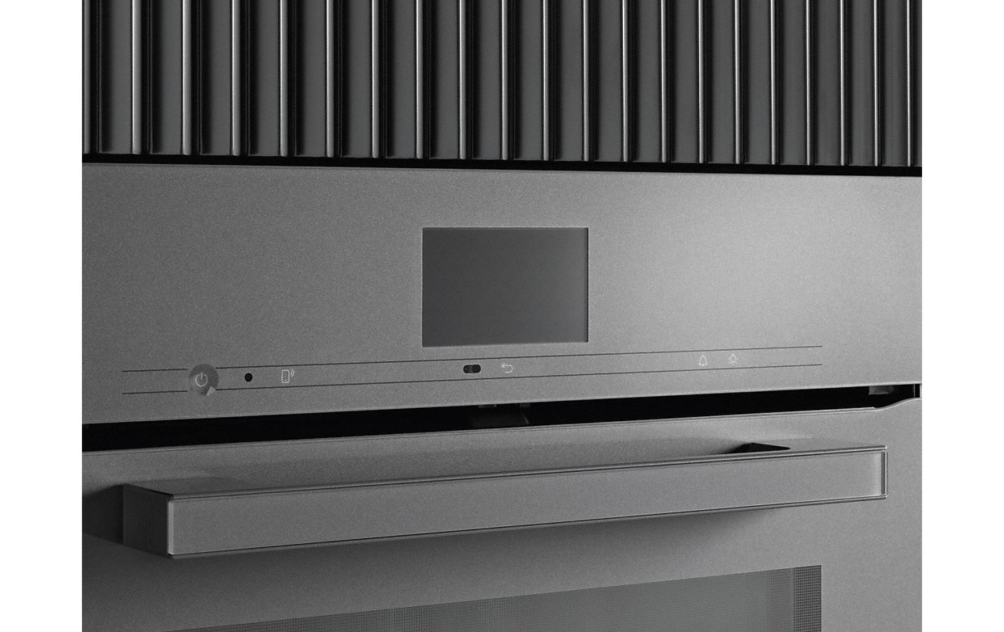 Einbaubackofen H 7660-60 BP Graphit A+<br>Backofen im gut kombinierbaren Design mit Speisenthermometer
