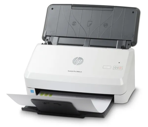 HP Scanjet Pro 3000 s4 Sheet-feed - Dokumentscanner - CMOS / CIS - Duplex - 216 x 3100 mm - 600 dpi x 600 dpi - op til 40 ppm (mono) - ADF (50 ark) - op til 4000 scanninger pr. dag - USB 3.0