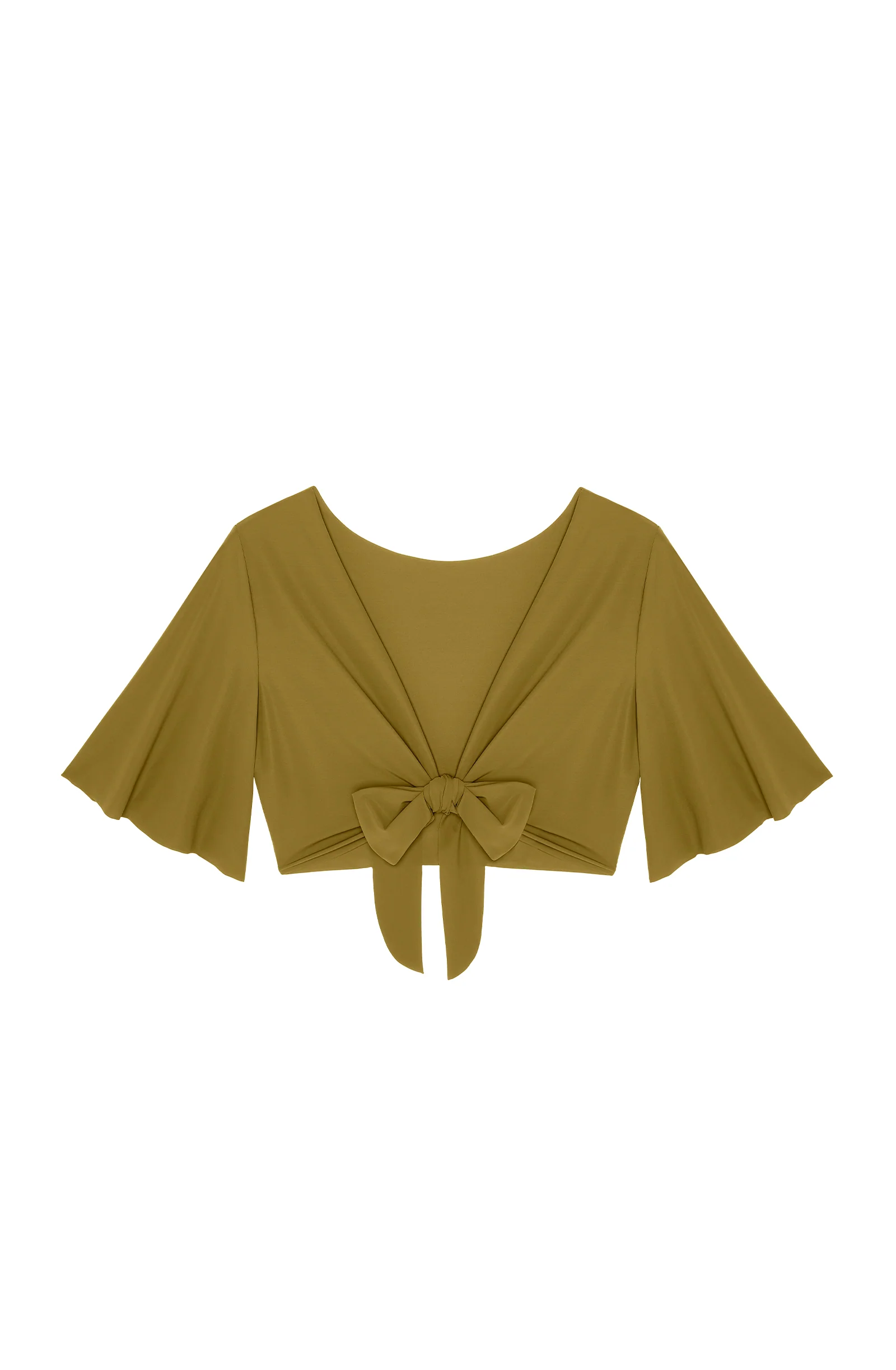 tainy Crop top cache coeur bronze Bronze