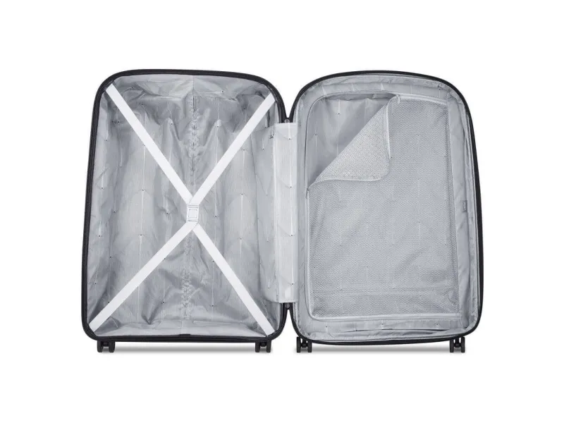 Delsey Paris Belmont Plus blå hård kuffert 76 cm.