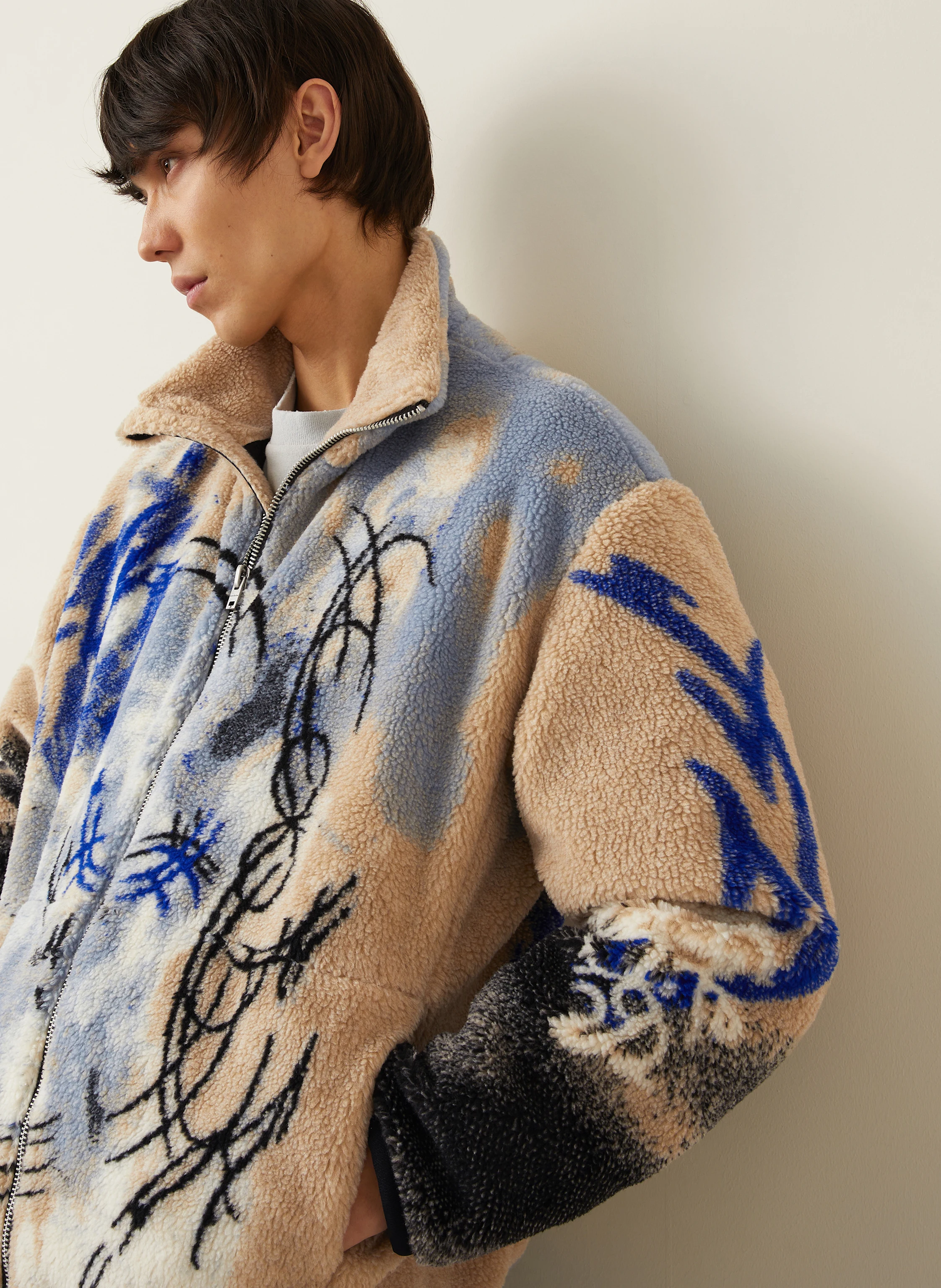 Acne Studios Teddyfell-Jacke