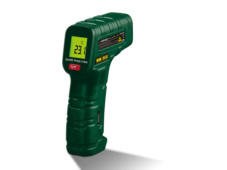 Infraroodthermometer of bouw-/houtvochtmeter