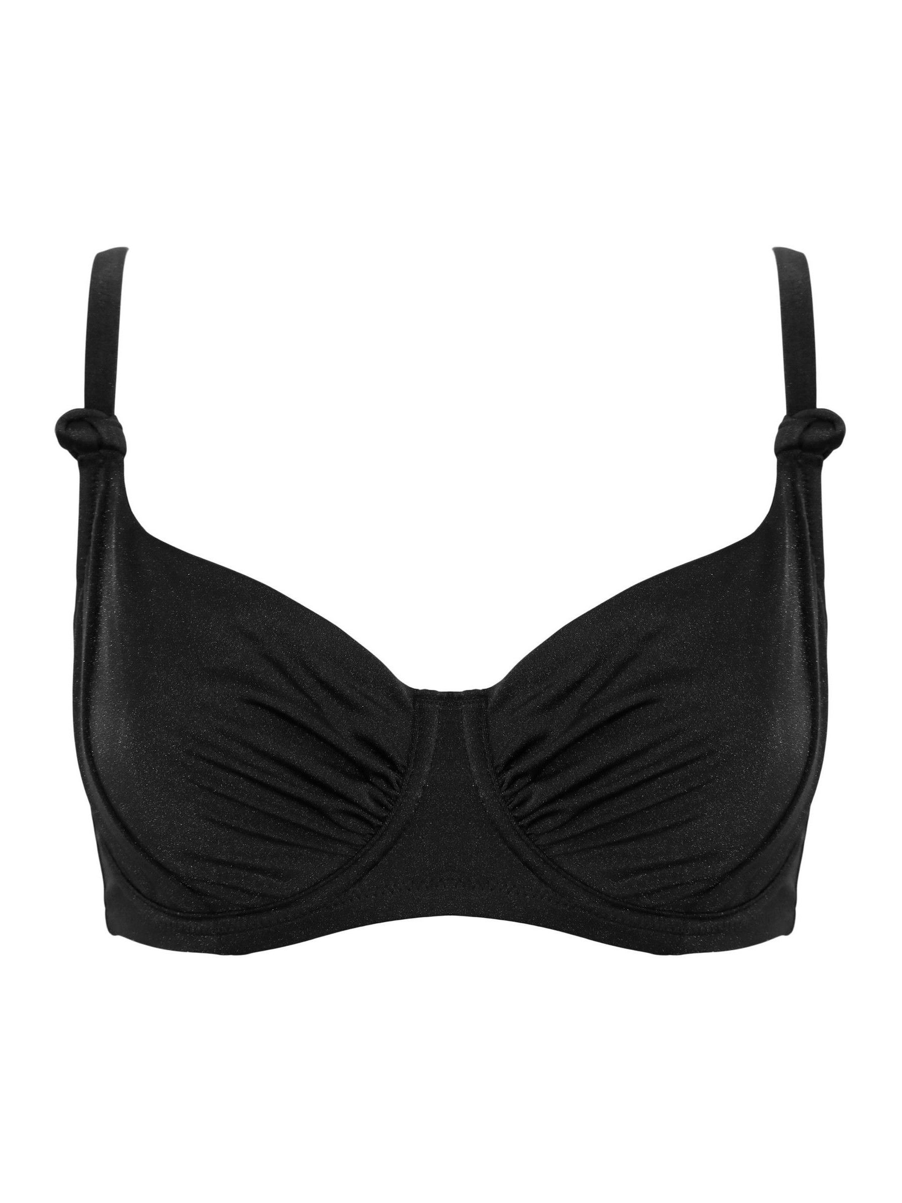 Zwart - Pour Moi St Kitts Bikini Top
