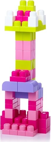 Mega Bloks First Builders Byggesæt For Børn - 60 Stk
