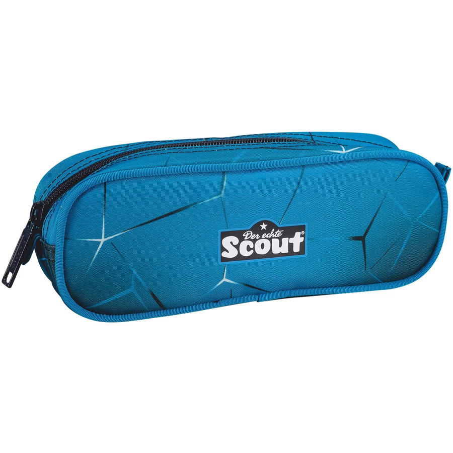 Scout Alpha Exklusiv Safety Light - Schulranzen Set 5tlg. Polar Blue