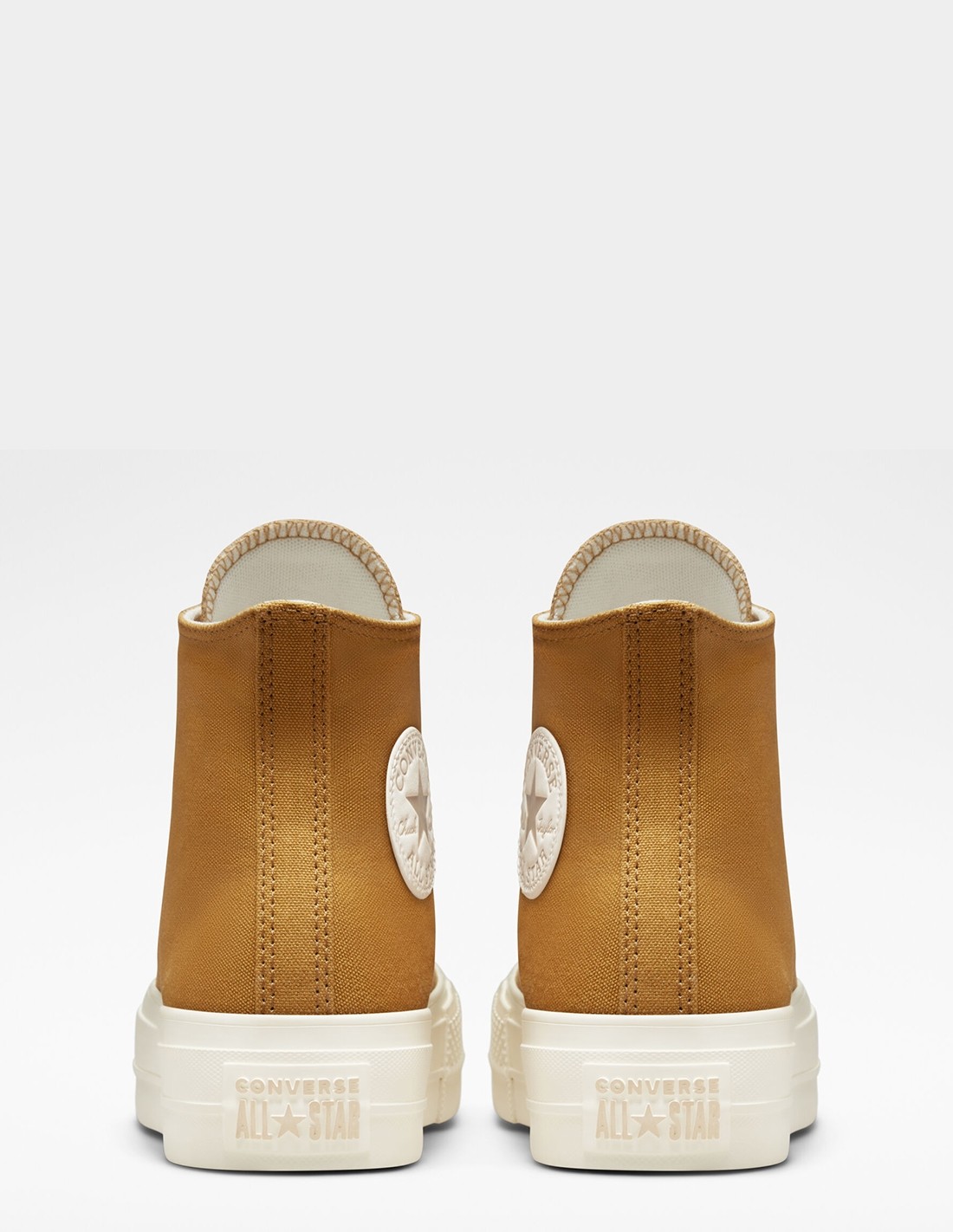 converse sneakers compensées montantes femme ctas lift hi miel