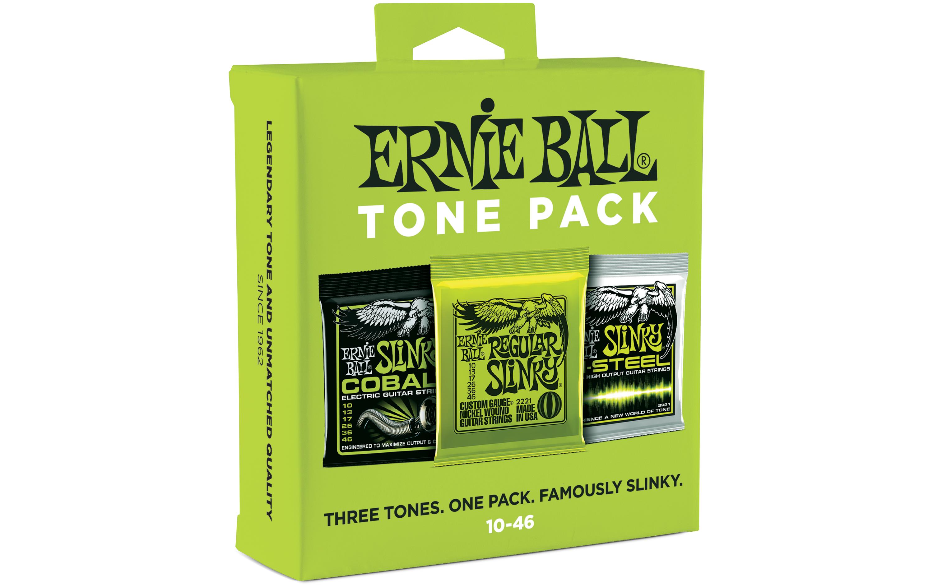 Gitarrensaiten 3331 Slinky 3er Tone Pack – Slinky 10 - 46Saiten-Set für drei verschiedene Sounds