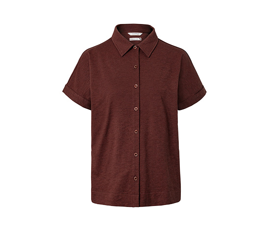 Blusenshirt mit Knopfleiste