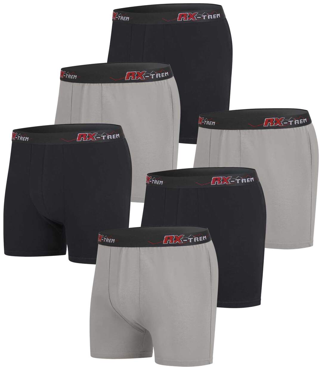 Lot de 6 Boxers Unis