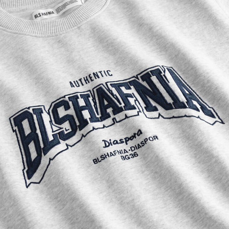 BLS Hafnia College Crewneck Grey melange
