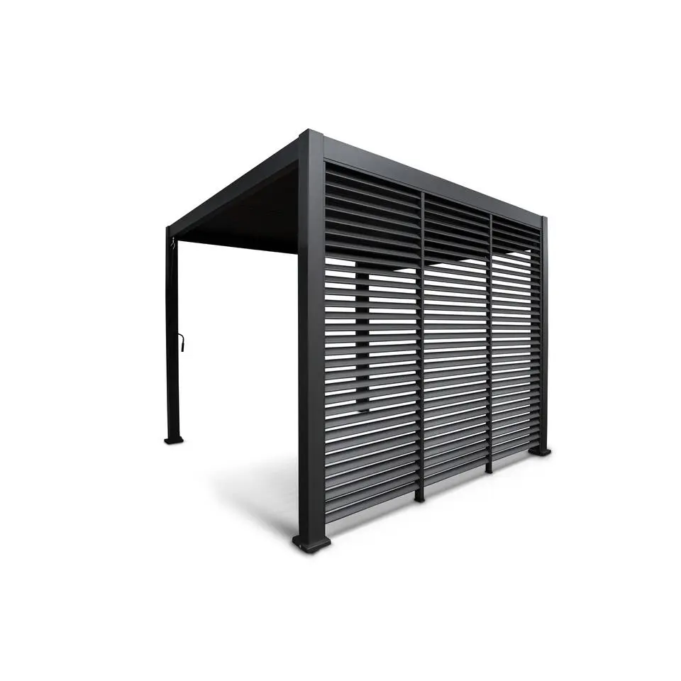 Orion louvre shutter paneel (voor 4M kant) antraciet 1 stuk