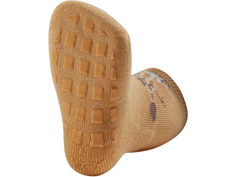 Sterntaler Antirutsch-Socken 2er Set Safari Ocker Gr. 21/22 Rutschfeste Socken für Kinder