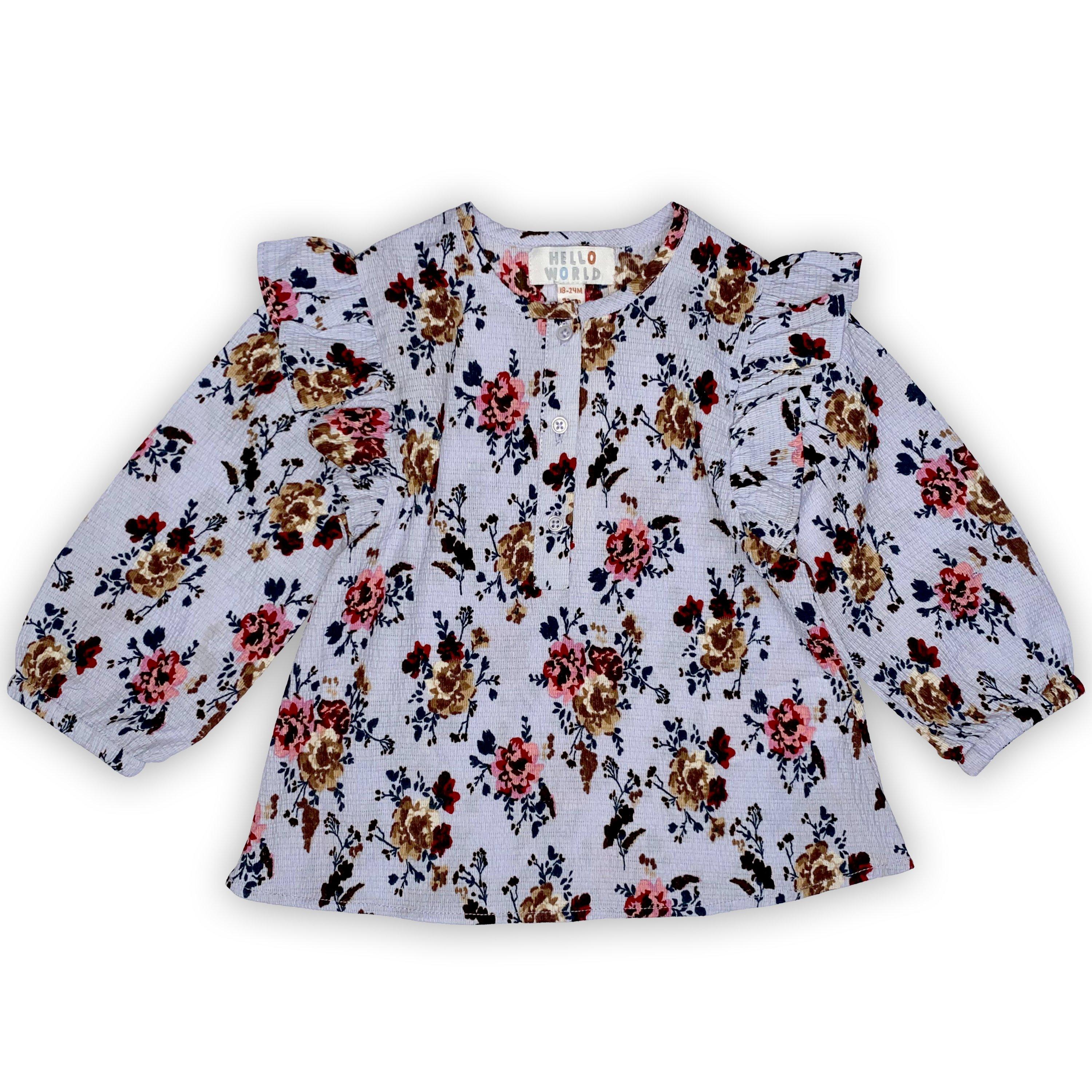 Hello World HelloWorld Floral Clothing Set Babies
