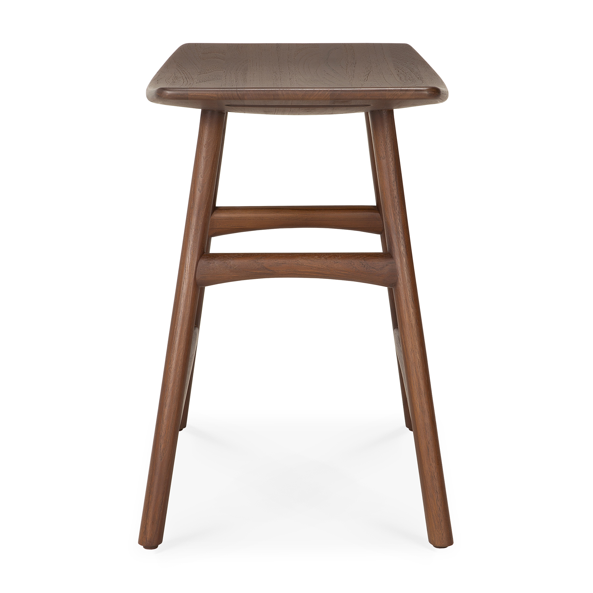 Osso kruk 45 - bruin teak - gelakt