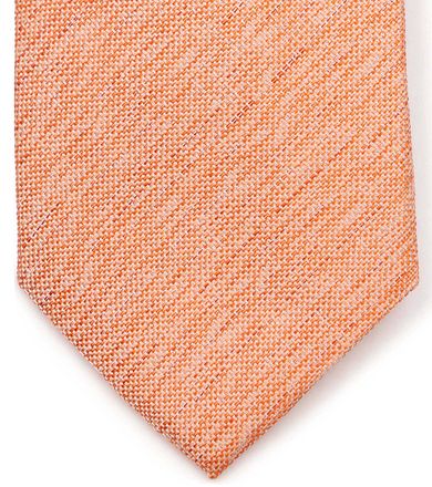 Stropdas Zijde Oranje K81-8 K81-8 100% Silk Tie Orange Delave kopen