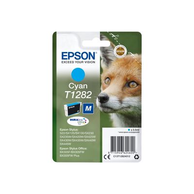 Epson T1282 Renard - cyan - cartouche d'encre originale