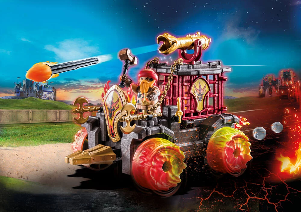 CHARIOT ENFLAMME BURNHAM RAIDERS -71299