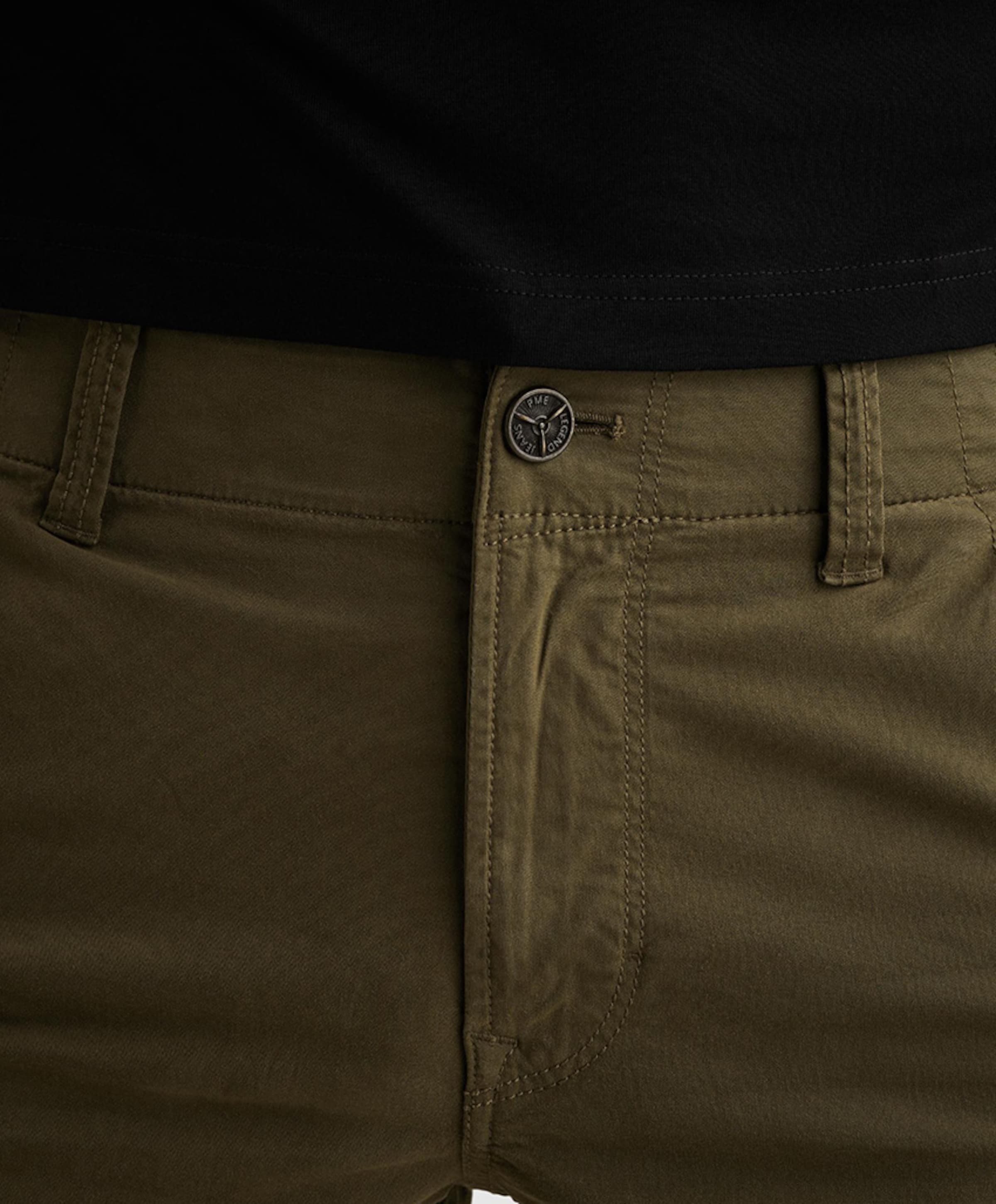 PME Legend NORDROP CARGO SHORTS STRETCH TWILL heren korte broek groen