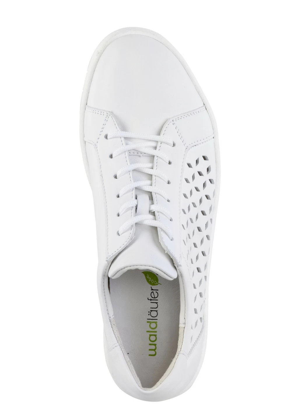 Waldläufer Sneaker aus Nappaleder mit luftiger Perforation