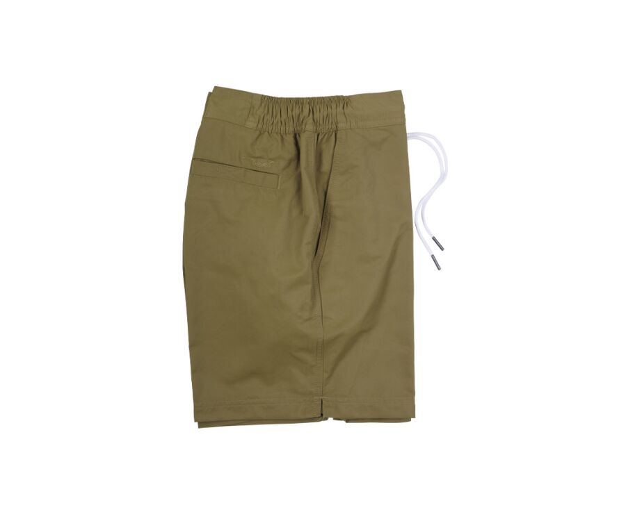 Short de bain homme Kaki - BRENTAN