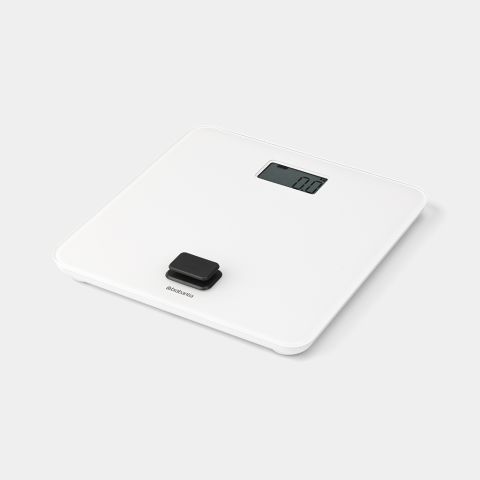 Personenweegschaal, met dynamo - White