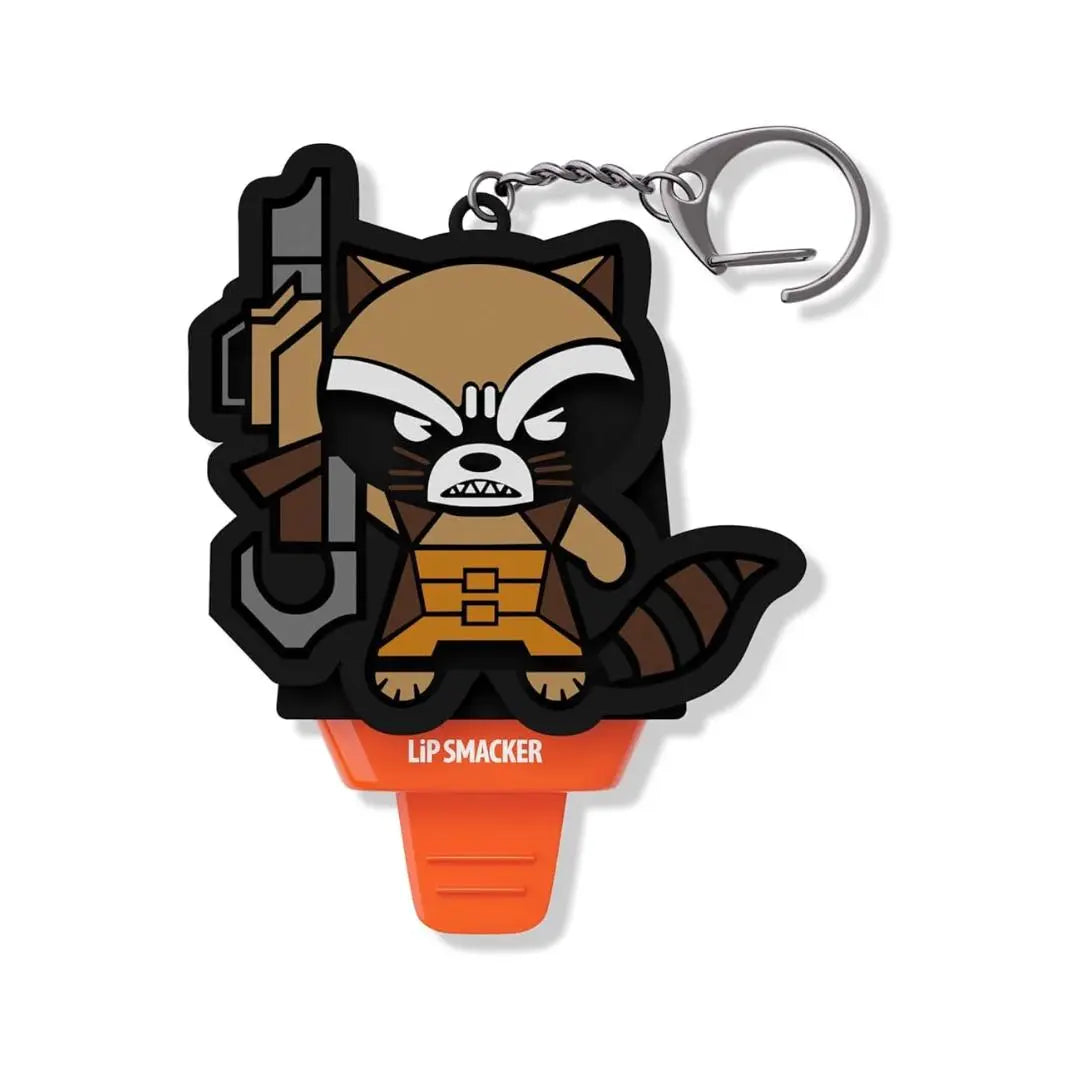 x Guardians of the Galaxy Rocket Keychain Lip Balm
