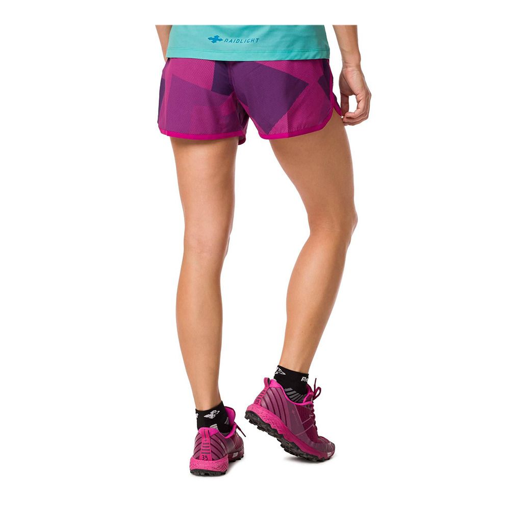 Raidlight ACTIV RUN - Short Femme purple