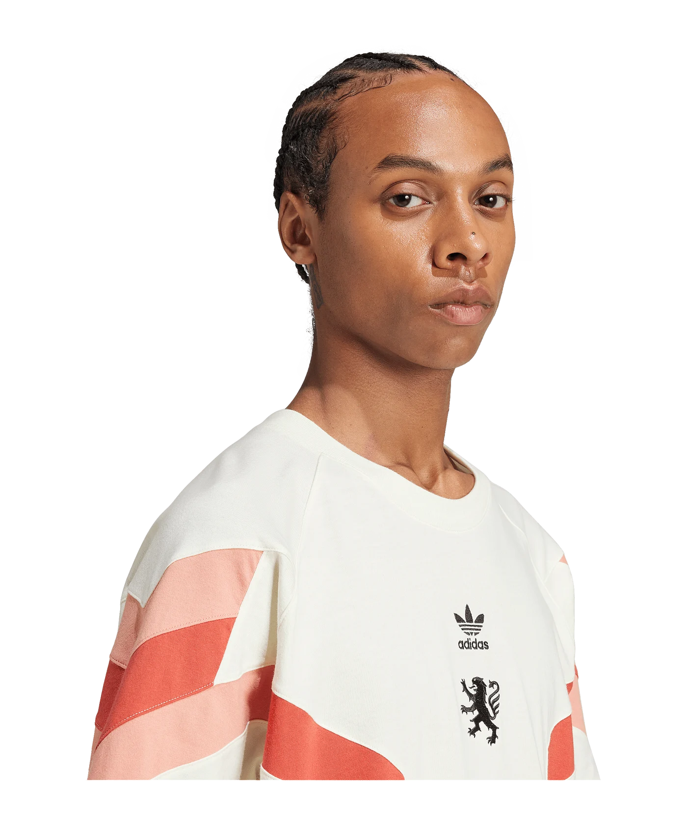 adidas Originals Olympique Lyon T-Shirt Weiss