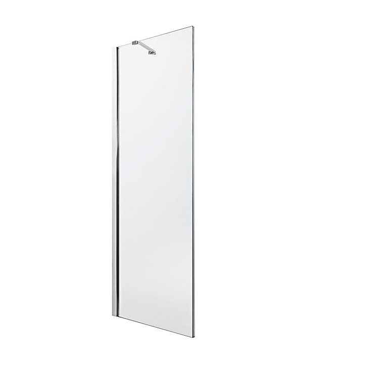 Paroi de douche à l'italienne Cooke & Lewis Zilia transparent 80 cm