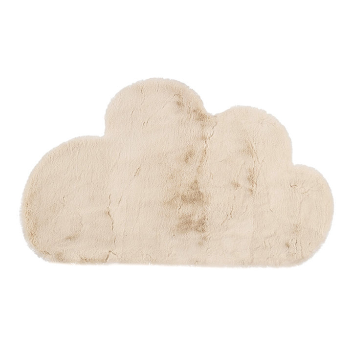 Kindervloerkleed - Huggy Wolk Creme | Super fluffy!
