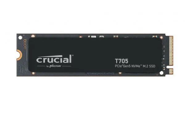Crucial T705 - SSD - krypteret - 2 TB - intern - M.2 2280 - PCI Express 5.0 (NVMe) - TCG Opal Encryption 2.01