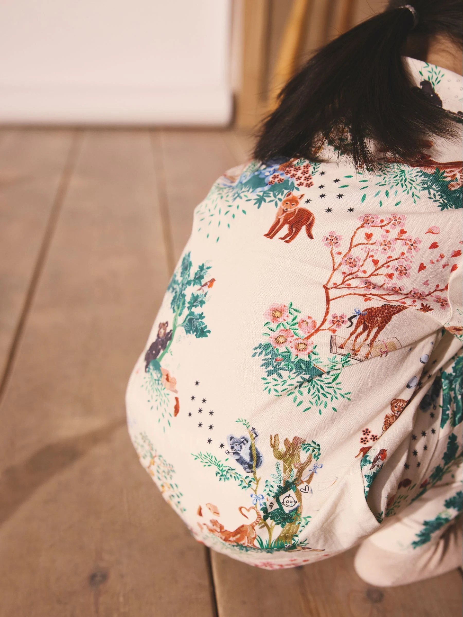 Crème - Cath Kidston Great Ormond Street Button Through Pyjamas