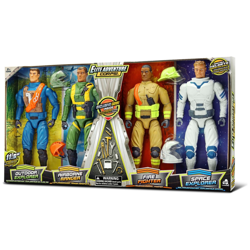 Elite Adventure Corps Figuren 4er-Pack