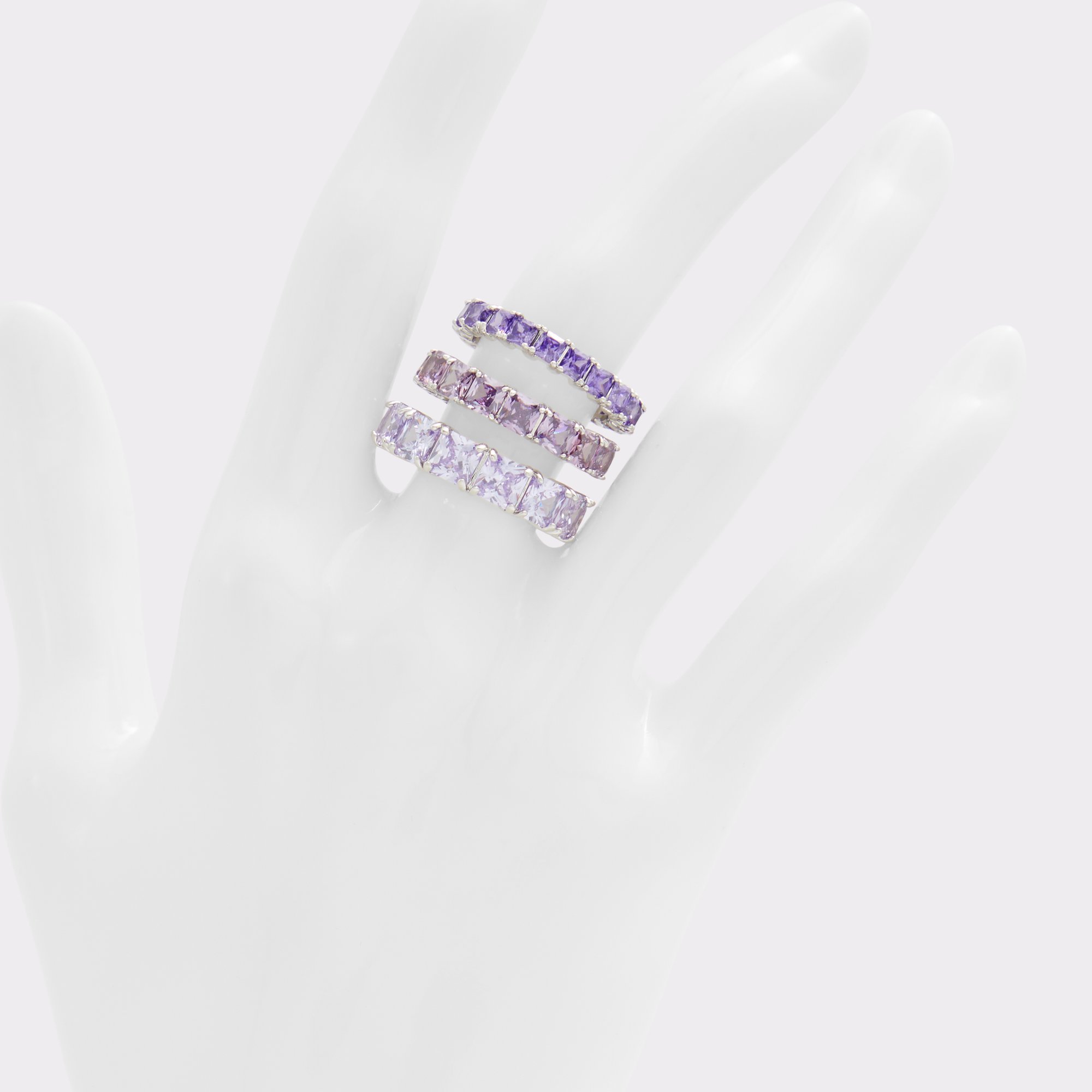 Aschiana Light Purple Women Rings