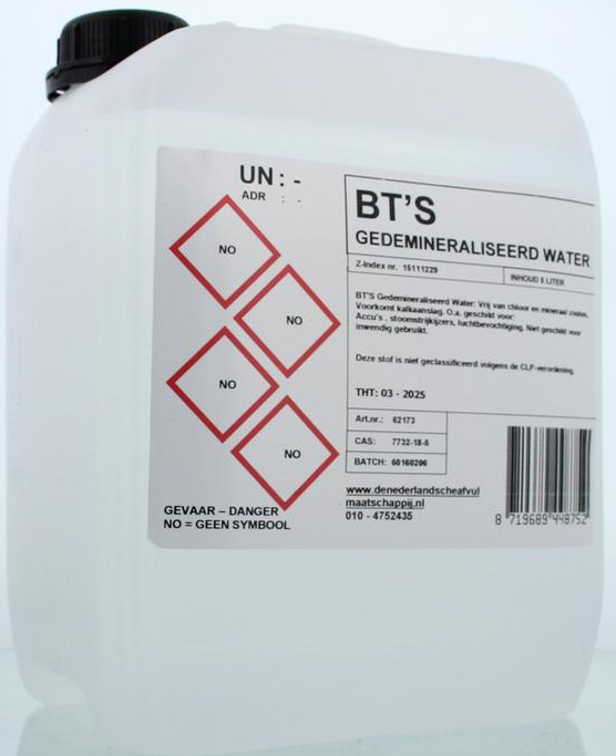 BT's Gedemineraliseerd water 5000ml
