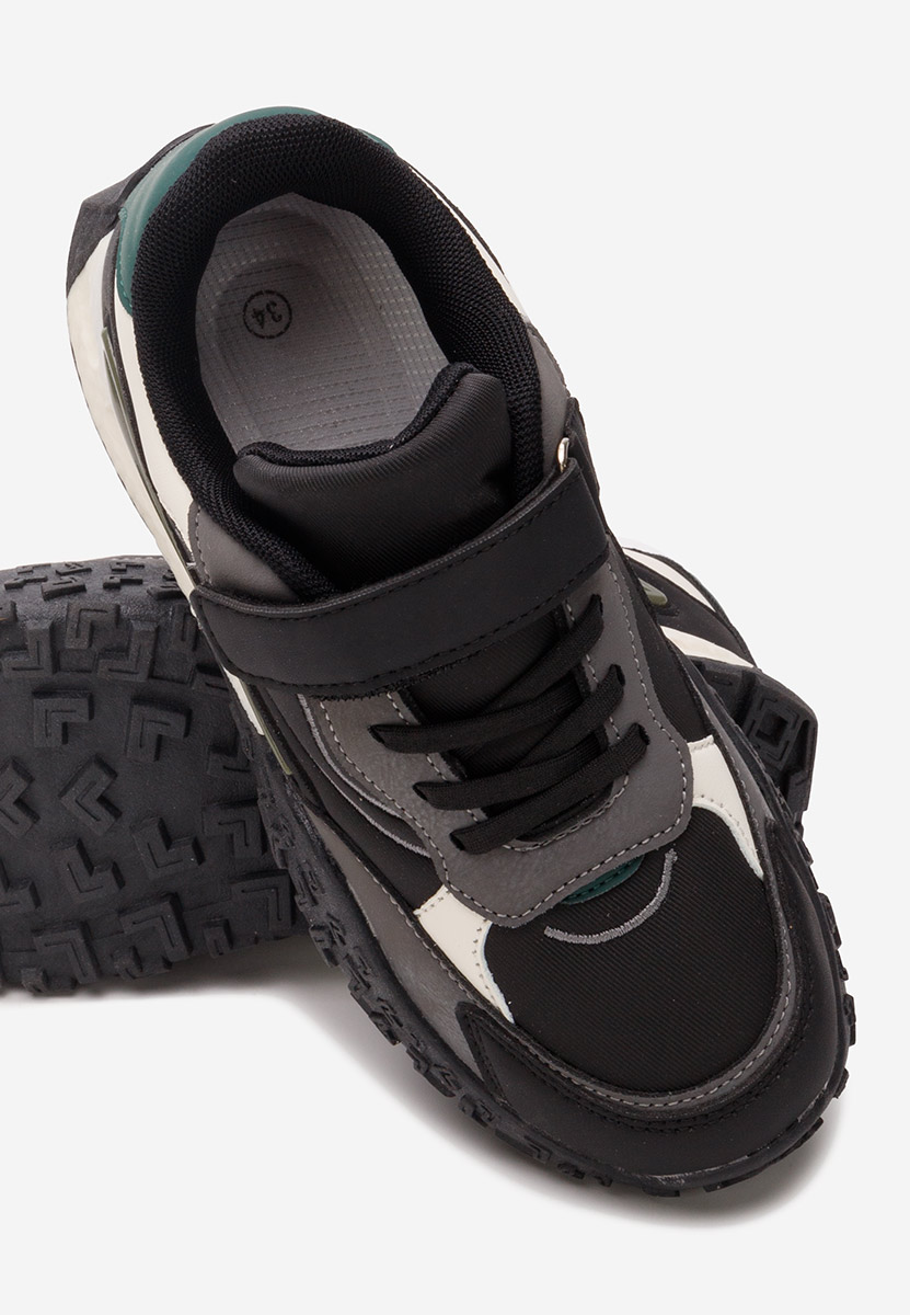 Baskets pour garçons noirs Tracer