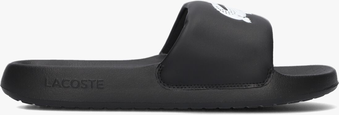 LACOSTE zwarte lacoste badslippers serve slide 1.0