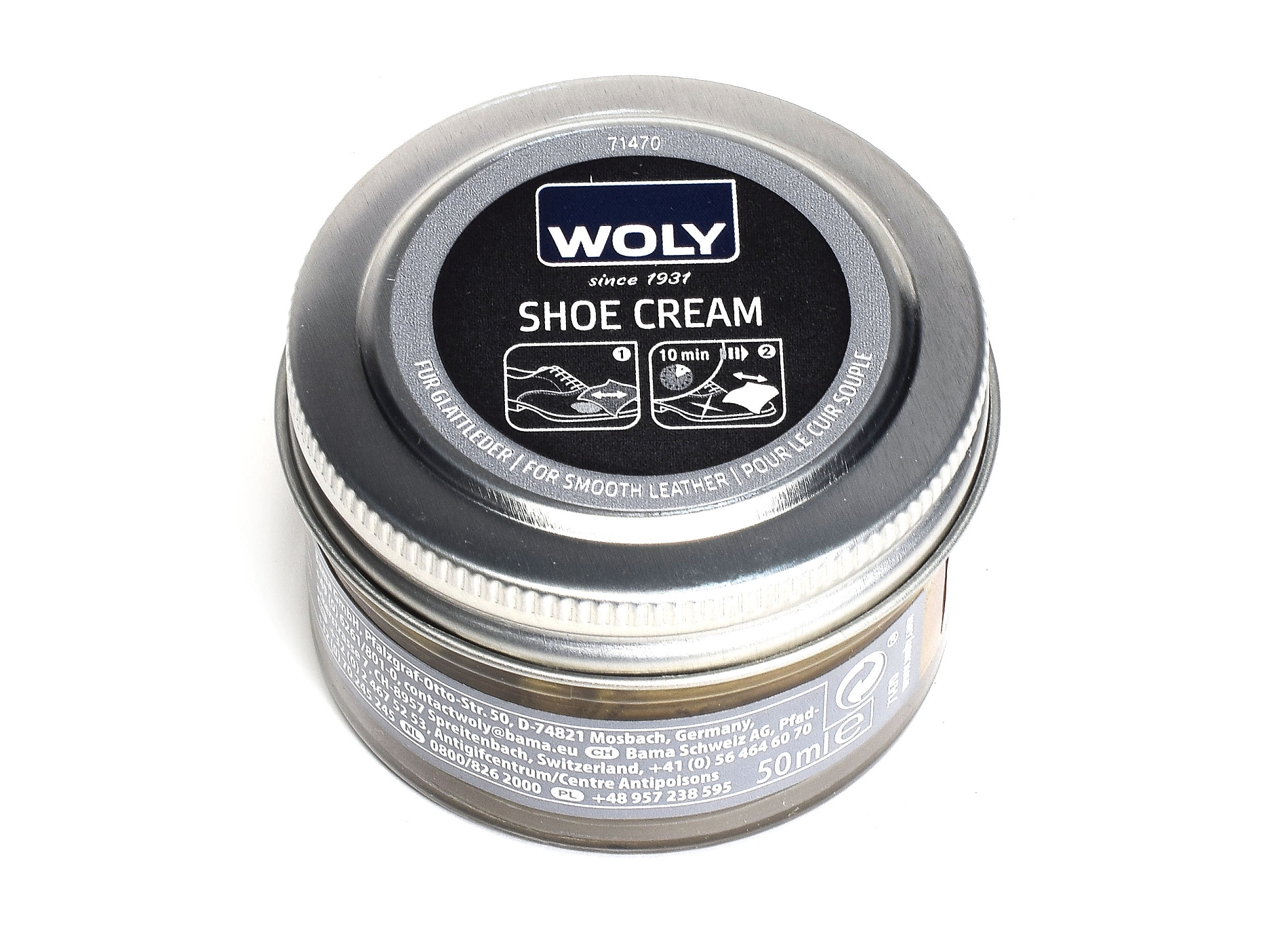 Woly shoe cream or