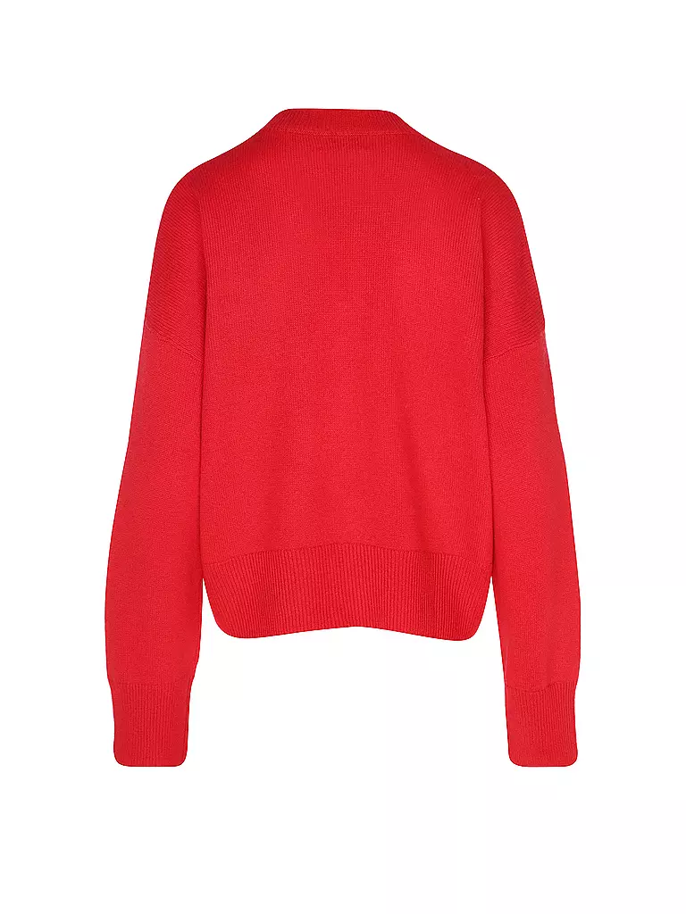 DAVIDA Kaschmirpullover rot