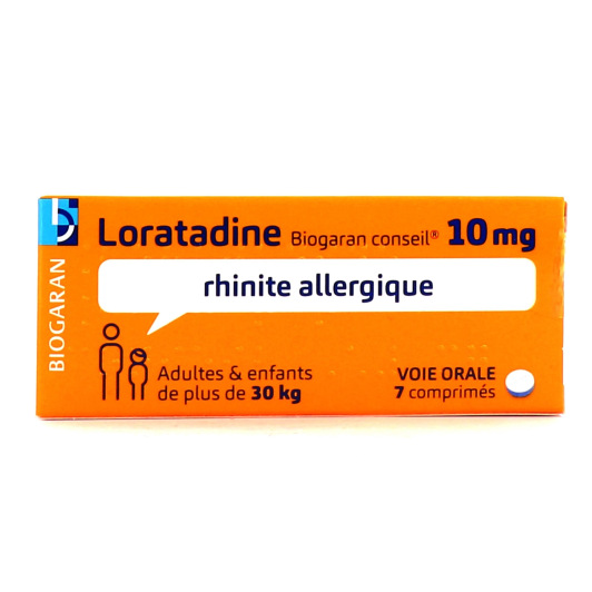Loratadine Biogaran 10 mg comprimés - Pharmacie des Drakkars
