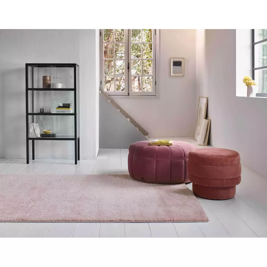 Esprit Kurzflorteppich California rosa