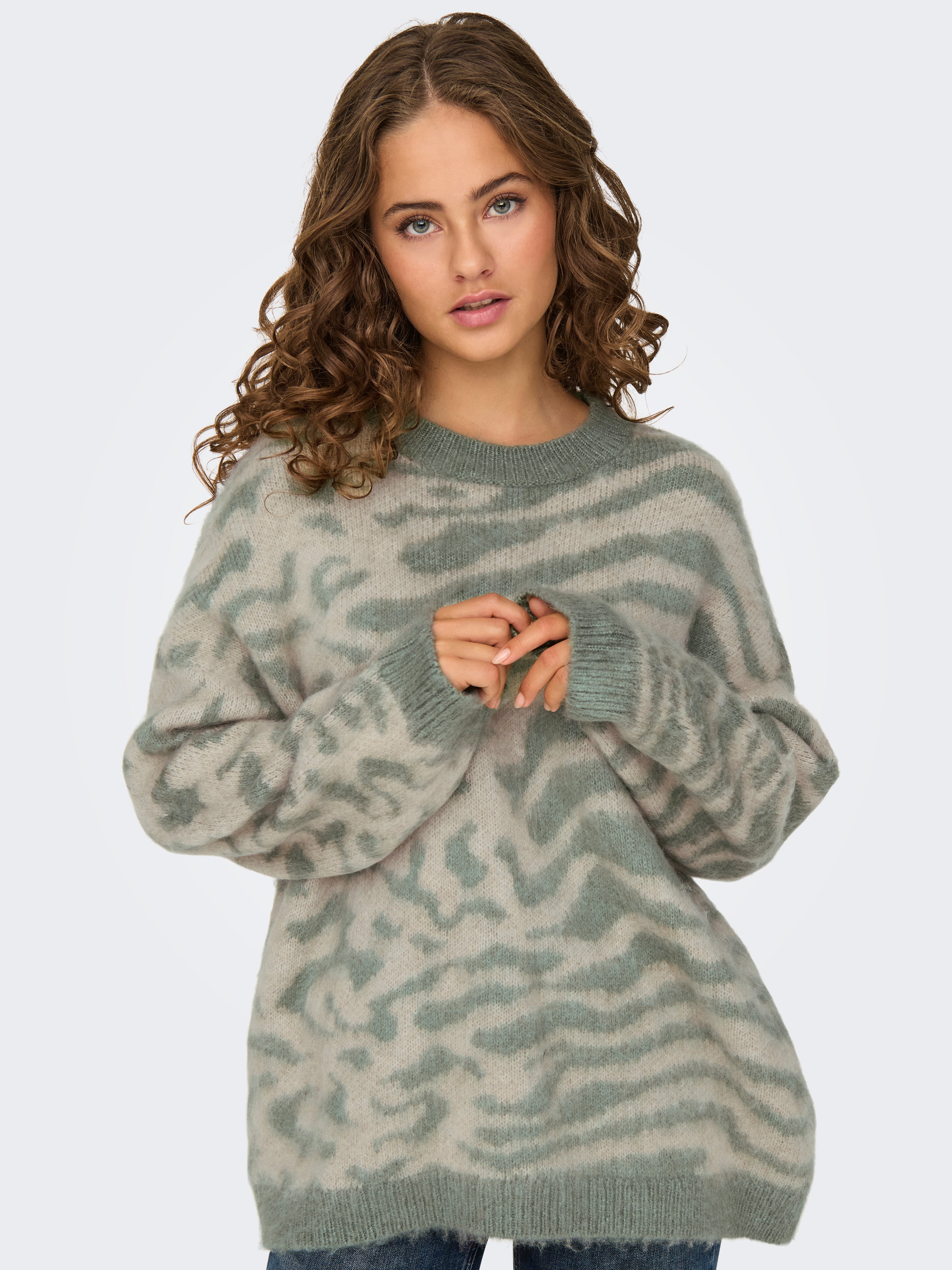 ONLWILD Strickpullover Aqua Foam